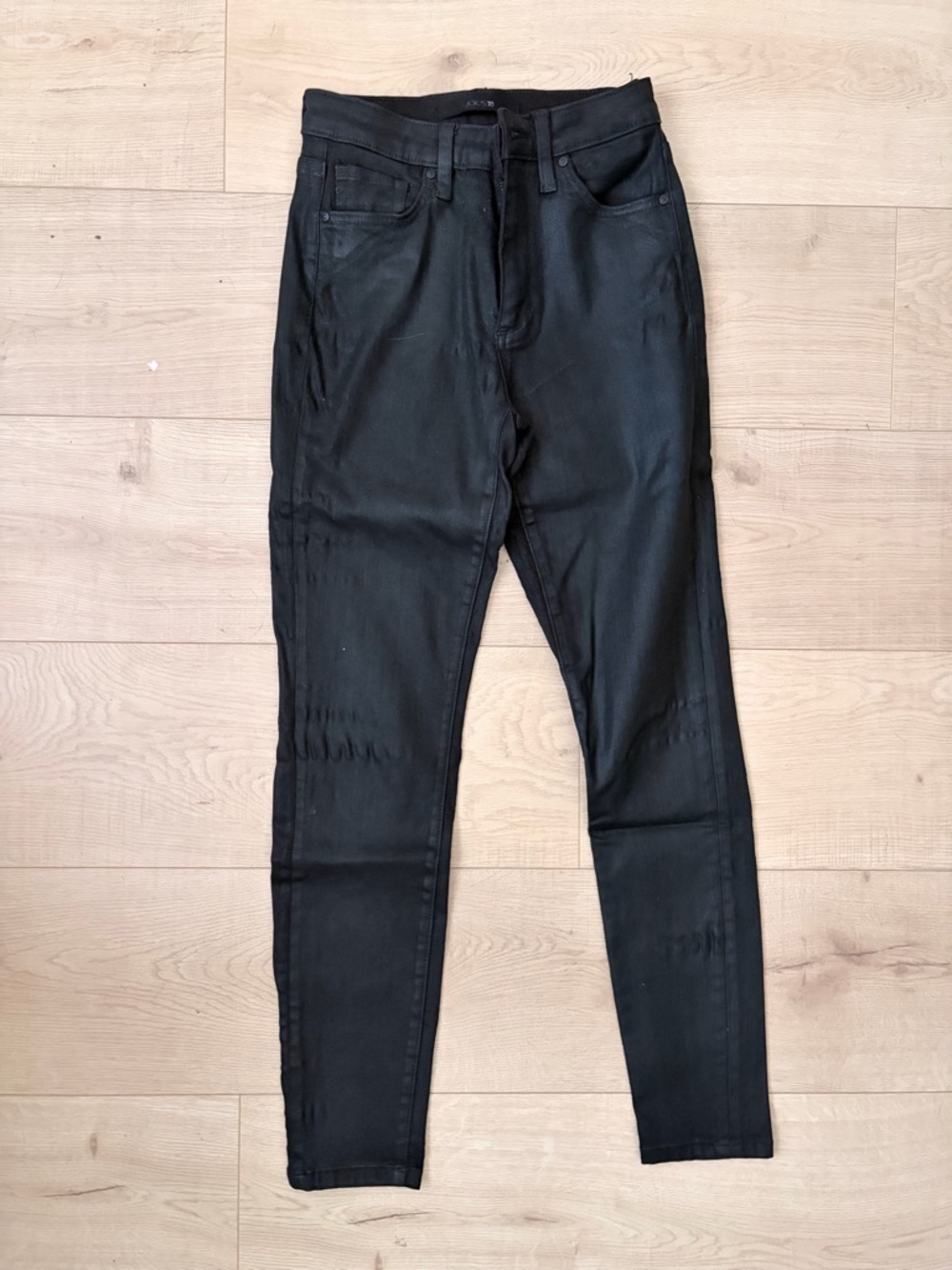 Joe's Jeans Black High-Rise Slim Jeans